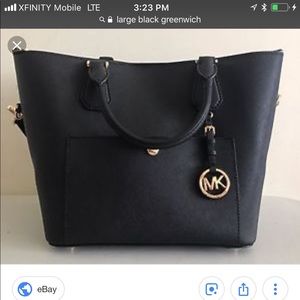 Michael Kors Black Greenwich